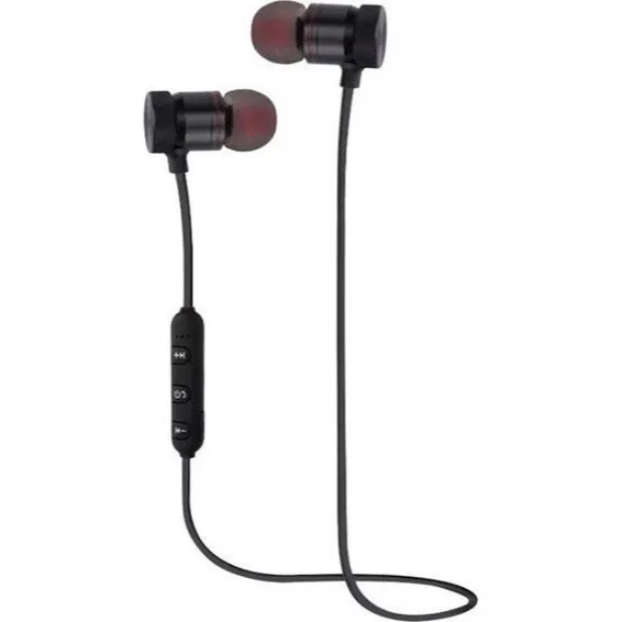 Ezra Bw05 In-Ear Bluetooth Handsfree Μαύρο