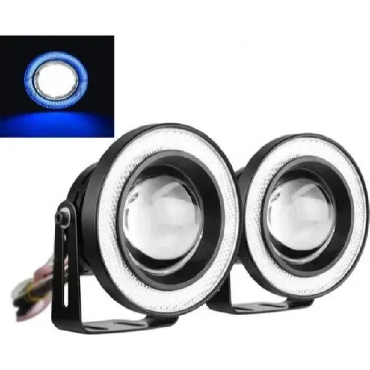 Προβολείς Ομίχλης 1200Lm LED 2τμχ M-609