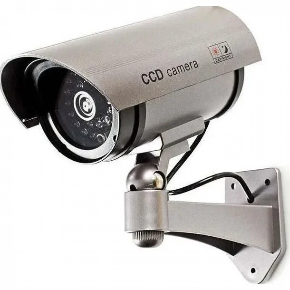 Konig SAS-DUMMY CAM 30 Ψεύτικη Κάμερα Παρακολούθησης Τύπου Bullet Γκρι