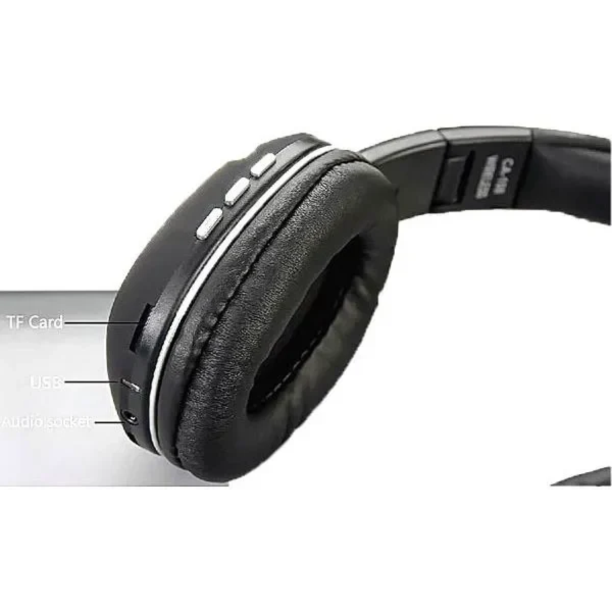 Ακουστικά Wireless Gjby CA-108 Headphones Bluetooth Stereo Headset - Μαύρο