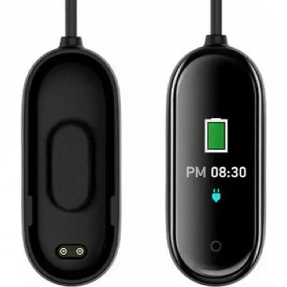 M5 Smart Band Ρολόι Bluetooth Smartwatch με Καταγραφή Βημάτων, Ύπνου & Καρδιακών Παλμών Ροζ