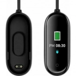 M5 Smart Band Ρολόι Bluetooth Smartwatch με Καταγραφή Βημάτων, Ύπνου & Καρδιακών Παλμών Ροζ