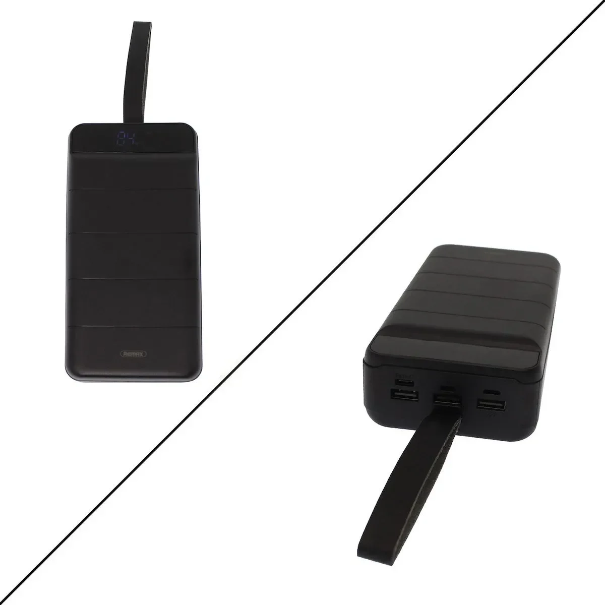 Remax Power Bank RPP-184 40000mAh Μαύρο