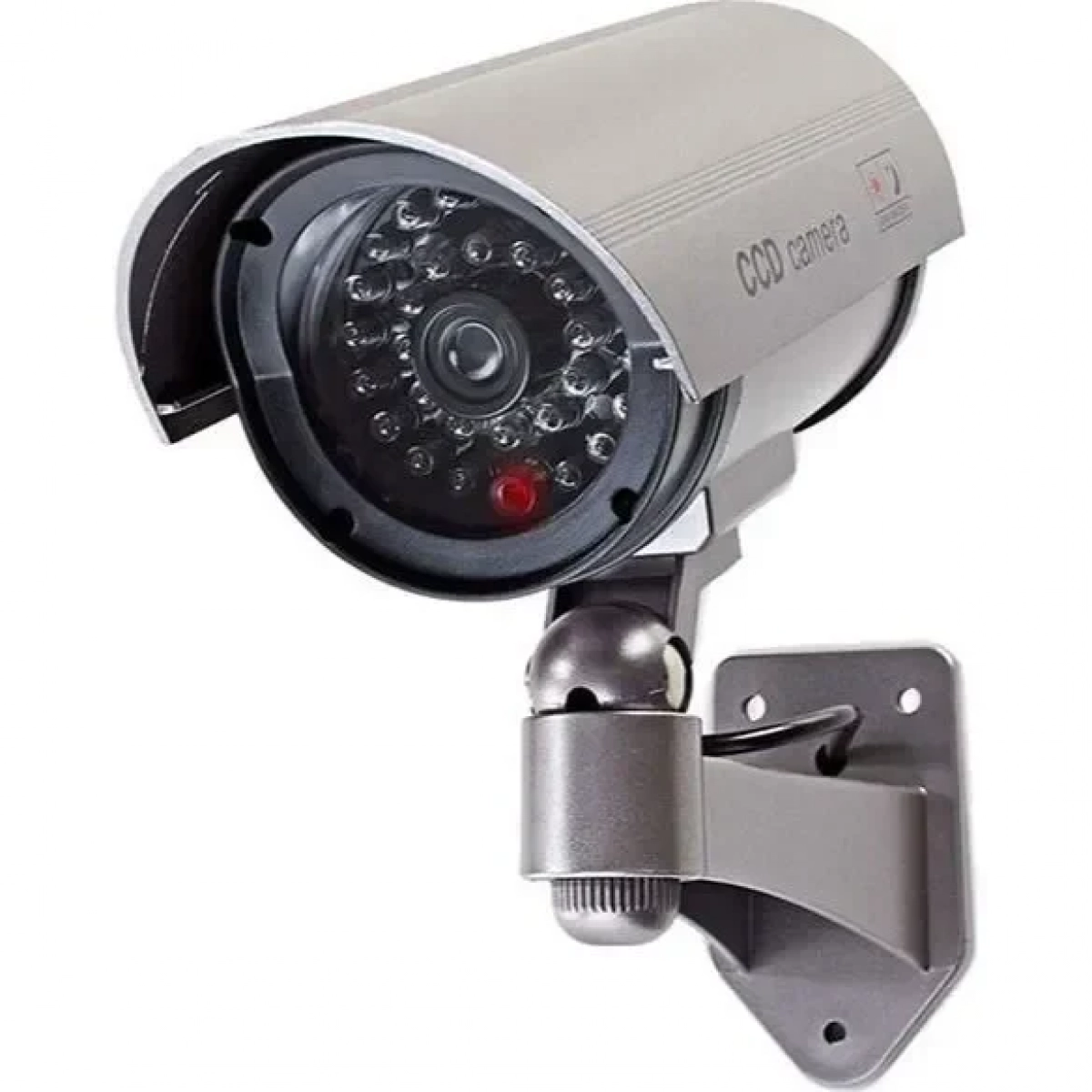 Konig SAS-DUMMY CAM 30 Ψεύτικη Κάμερα Παρακολούθησης Τύπου Bullet Γκρι