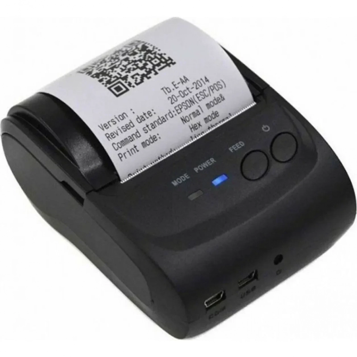 Θερμικός εκτυπωτής Bluetooth 58 mm Mini Bluetooth θερμικός εκτυπωτής αποδείξεων