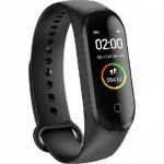 M4 Pro Activity Tracker με Παλμογράφο Μαύρο