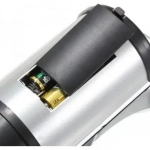 Benson Dummy 009331 Ψεύτικη Κάμερα Παρακολούθησης Τύπου Bullet Ασημί