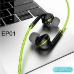 Ezra EP01 In-ear Handsfree με Βύσμα 3.5mm Μαύρο