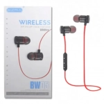 Ezra BW05 In-ear Bluetooth Handsfree Μαύρο/Κόκκινο
