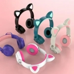 Ασύρματα Ακουστικά Bluetooth Cat Ears ZW028 - Μαύρο