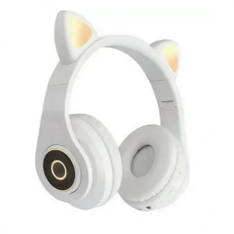 L450 Ασύρματα Ακουστικά Cat Ear Headphones – Λευκό