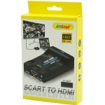 Andowl Scart female - HDMI female (QY-V05)