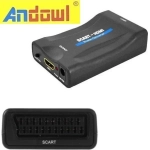 Andowl Scart female - HDMI female (QY-V05)