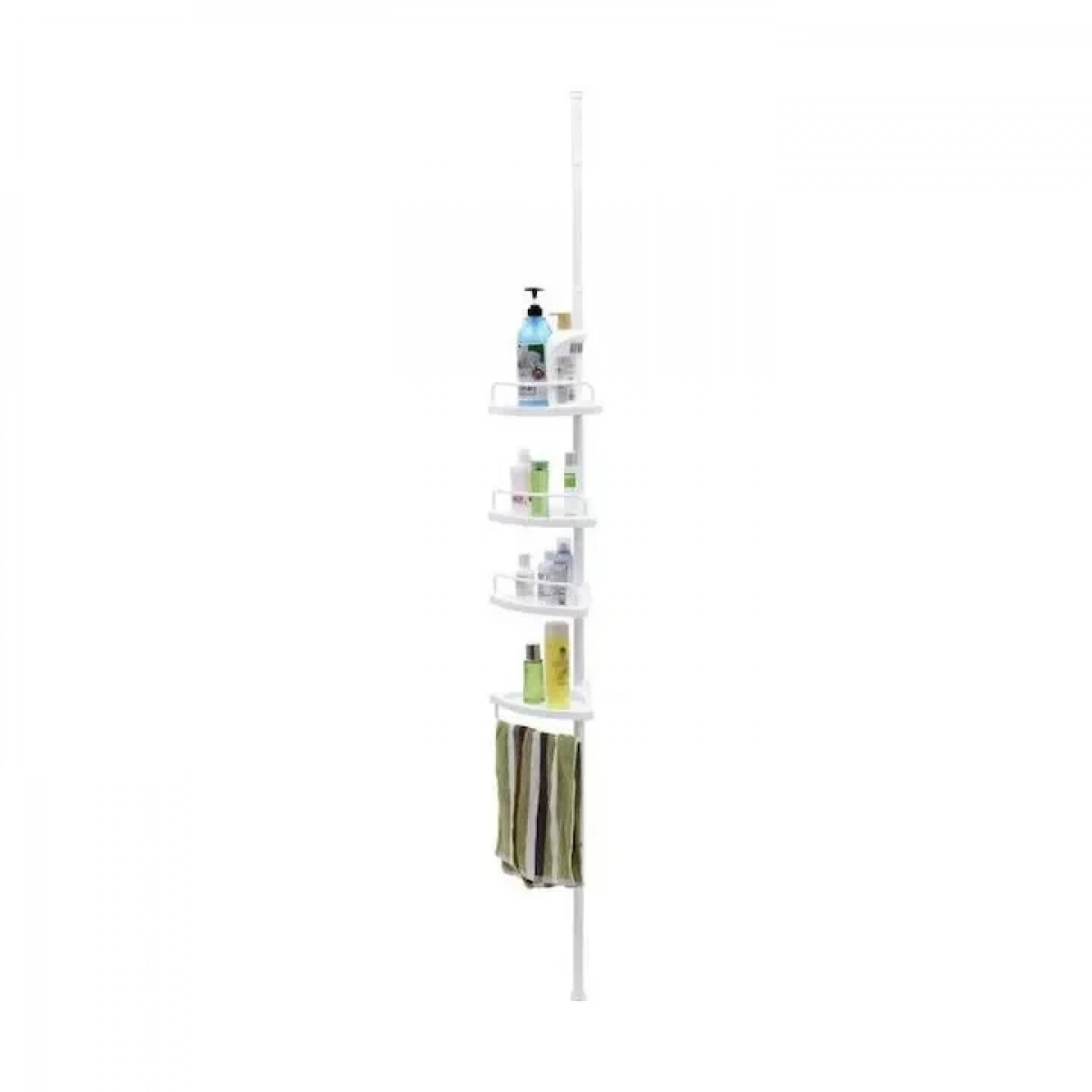 Εταζέρα Μπάνιου με 4 Ράφια 85 -305 cm Songmics BCB001A