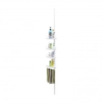 Εταζέρα Μπάνιου με 4 Ράφια 85 -305 cm Songmics BCB001A