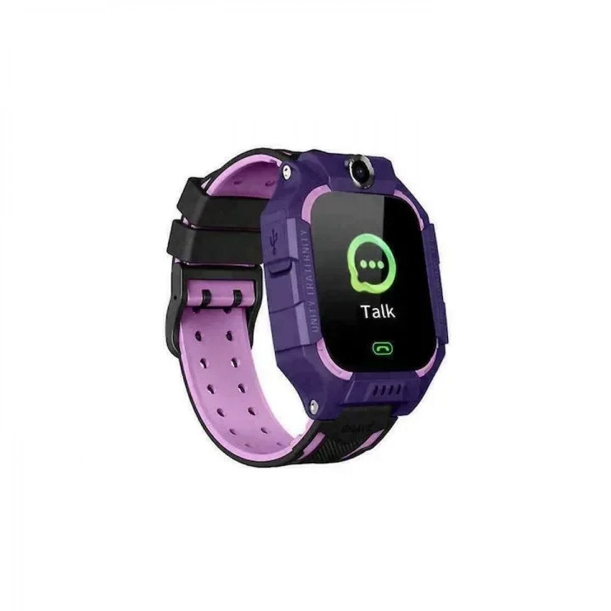 Παιδικό Smartwatch με Καουτσούκ/Πλαστικό Λουράκι Μωβ Q19 118401319/purple