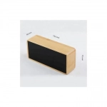 Επιτραπέζιο Ψηφιακό Ρολόι Bamboo Clock