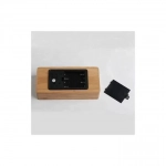 Επιτραπέζιο Ψηφιακό Ρολόι Bamboo Clock