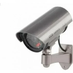 Konig SEC-DUMMY CAM 30 Ψεύτικη Κάμερα Παρακολούθησης Τύπου Bullet Ασημί