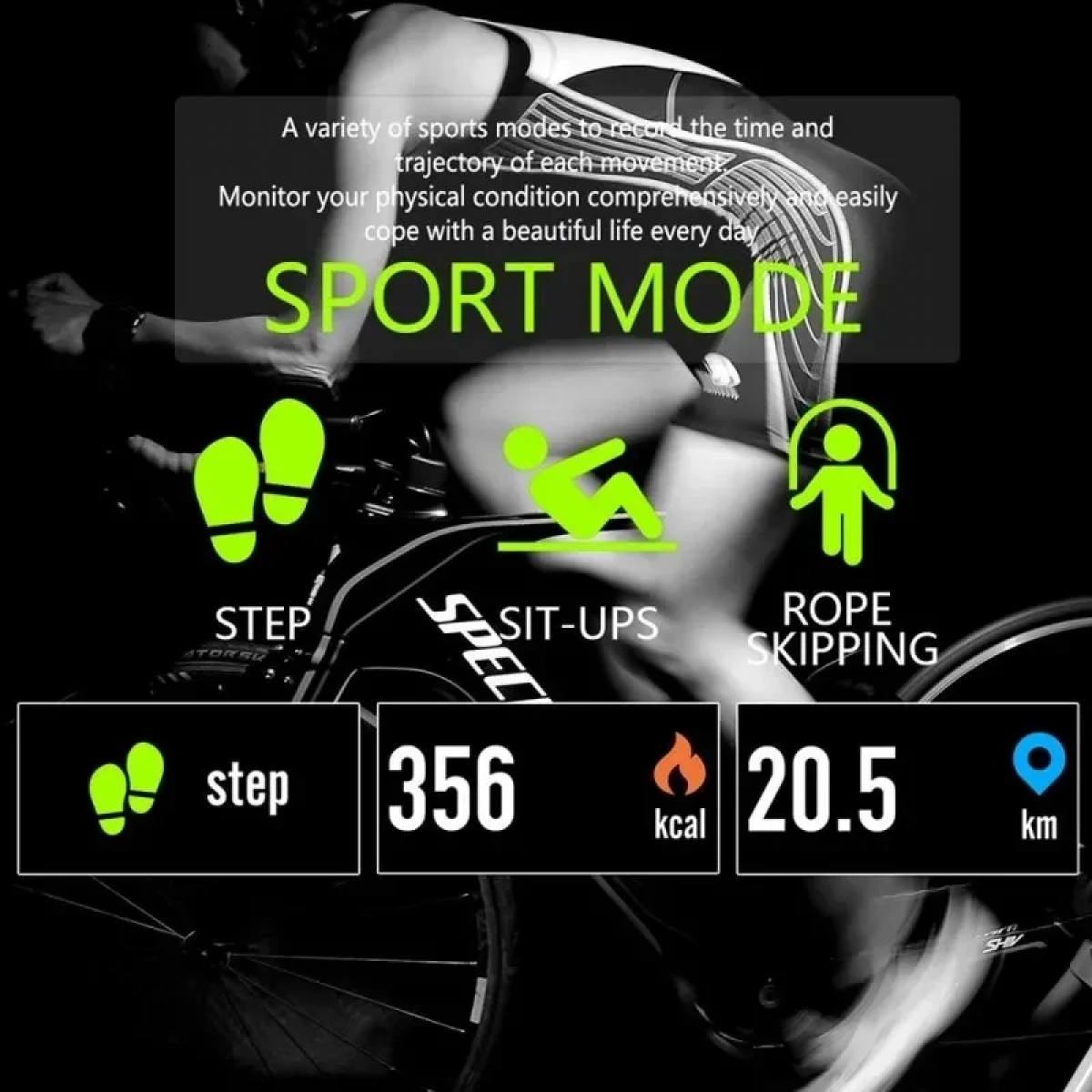 Z8 Smartwatch ECG, Heart Rate, Calls Reminder, IP68, Android, iOS – Μαύρο