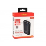 Ipipoo LP-27 Power Bank με Οθόνη Μέτρησης Μπαταρίας & Fast Charging 18W QC3.0 10000mAh Μαύρο - Image 3