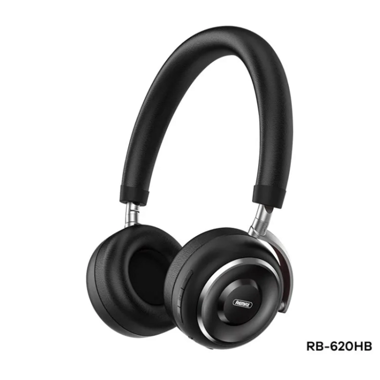 REMAX RB-620HB Bluetooth 5.0 Metal Wireless Bluetooth Headset(Black)