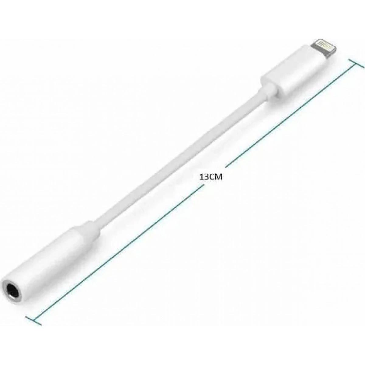 Προσαρμογέας Ήχου Ezra Lightning Αρσενικό - Θηλυκό 3.5mm (AD01) - Image 2