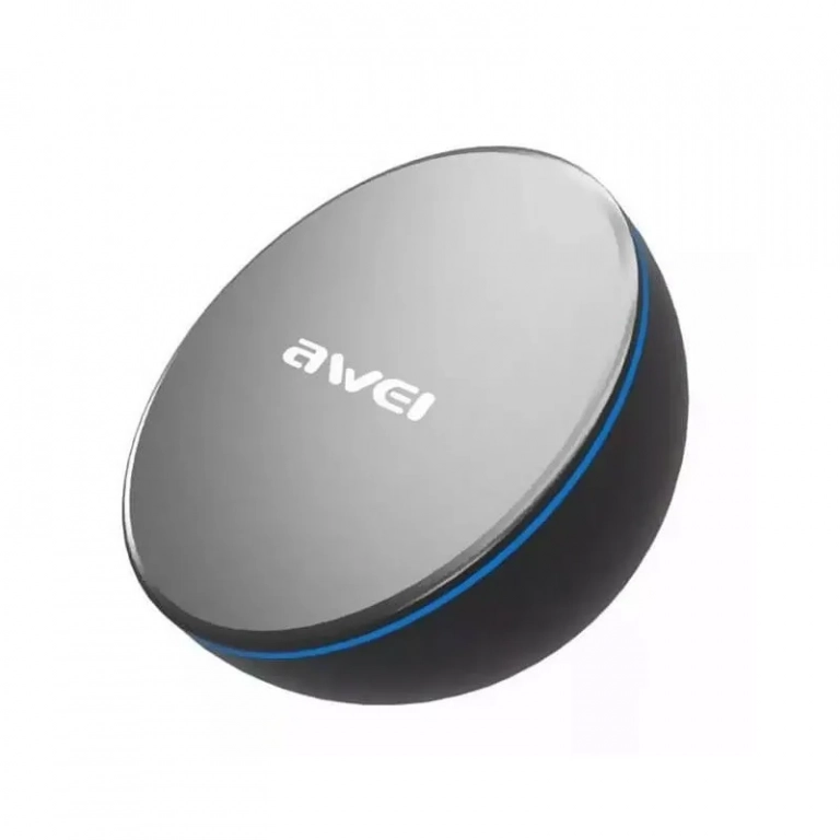 Awei Wireless Charging Pad Ασύρματος φορτιστής Μαύρο (W11)
