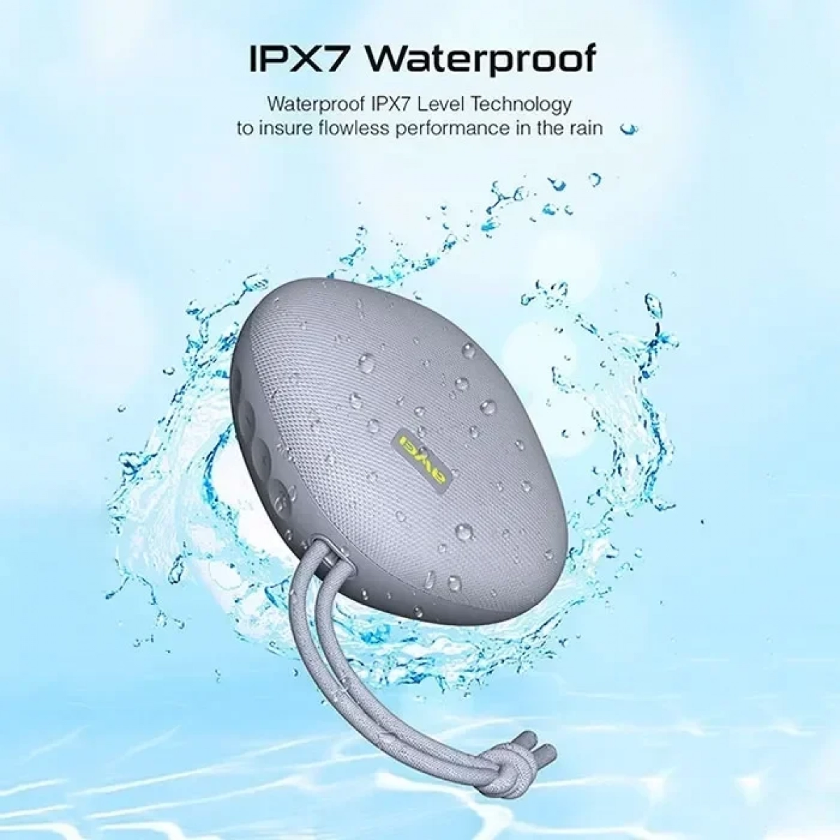 Awei Y336 Αδιάβροχο Ηχείο Bluetooth 5W με 6 ώρες Λειτουργίας White