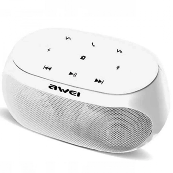 Awei Y200 Ηχείο Bluetooth 9W με 8 ώρες Λειτουργίας White