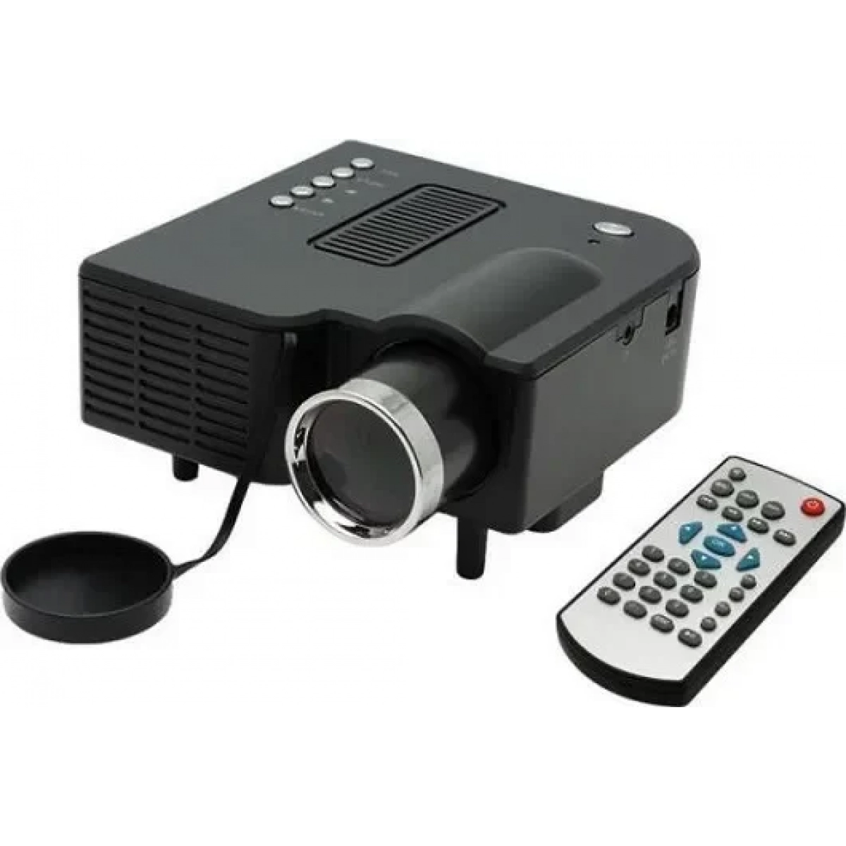 Mini Φορητός βιντεοπροβολέας LCD A-Z308 με Θύρες HDMI /SD/ USB/ AV/ VGA - Image 2