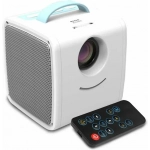 Μίνι έγχρωμος LED Projector με εισόδους HDMI, AV, USB και κάρτα SD – Excelvan Q2 Kids Projector - Image 2