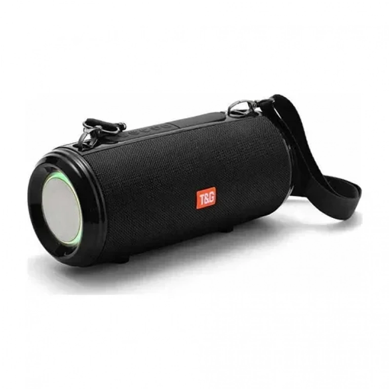T&G TG537 Αδιάβροχο Ηχείο Bluetooth 10W με Ραδιόφωνο και 2 ώρες Λειτουργίας Black