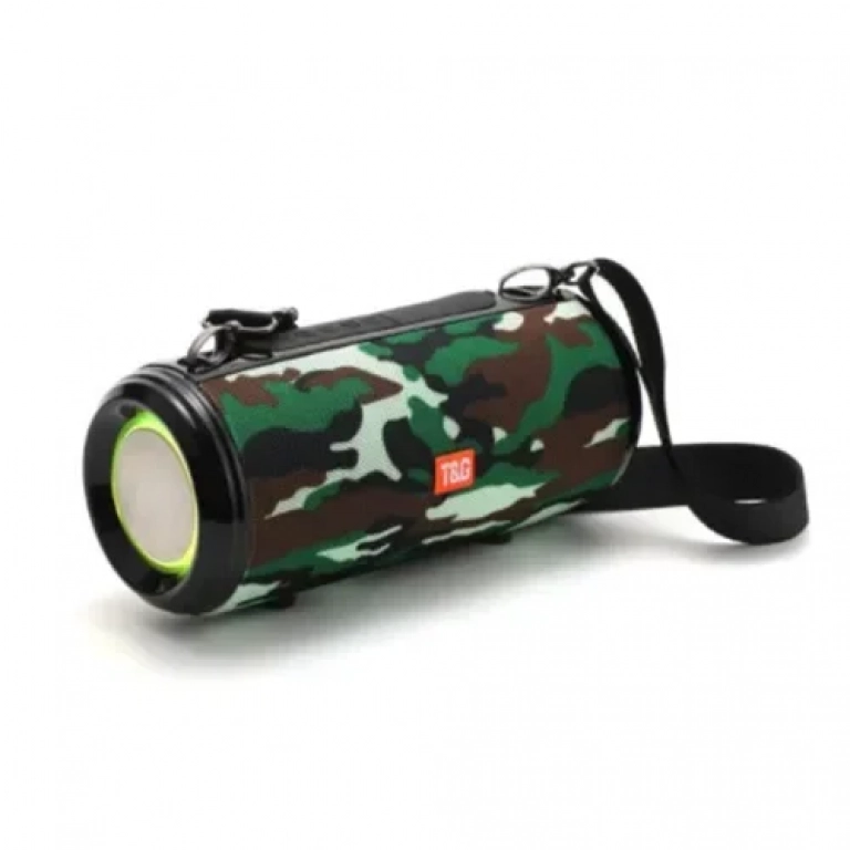 T&G TG537 Αδιάβροχο Ηχείο Bluetooth 10W με Ραδιόφωνο και 2 ώρες Λειτουργίας Πράσινο