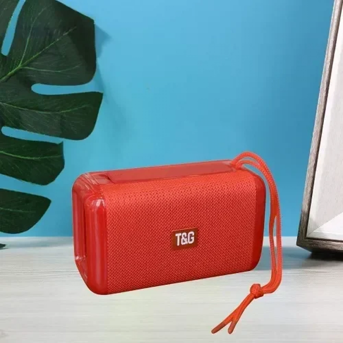 T&G TG-163 Ηχείο Bluetooth 5W Red