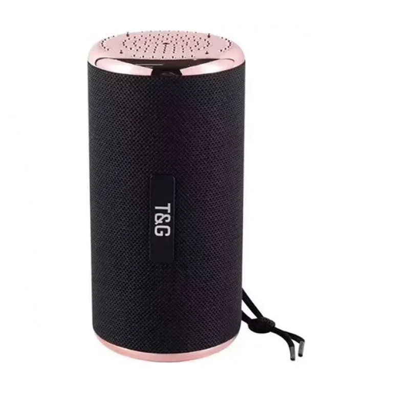 T&G TG-153 Ηχείο Bluetooth 5W με Ραδιόφωνο και 4 ώρες Λειτουργίας Μαύρο
