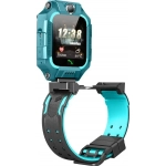 Παιδικό Smartwatch με Καουτσούκ/Πλαστικό Λουράκι Τιρκουάζ Q19 Flip 9102120005 - Image 3