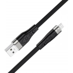 Hoco Flat USB 2.0 to micro USB Cable Μαύρο 1m (X53)