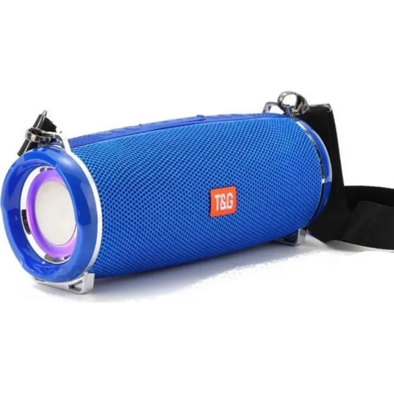 T&G TG-192 Ηχείο Bluetooth 20W με Ραδιόφωνο Blue