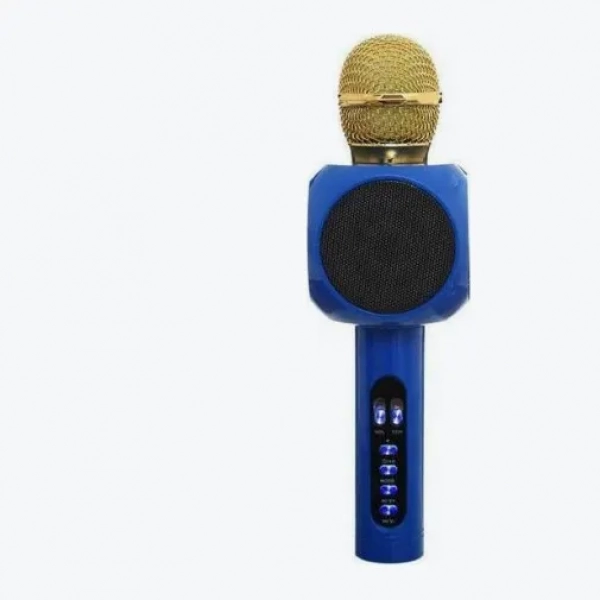 WSTER Ασύρματο Μικρόφωνο Karaoke WS-1816 σε Μπλε Χρώμα