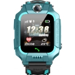 Παιδικό Smartwatch με Καουτσούκ/Πλαστικό Λουράκι Τιρκουάζ Q19 Flip 9102120005 - Image 5