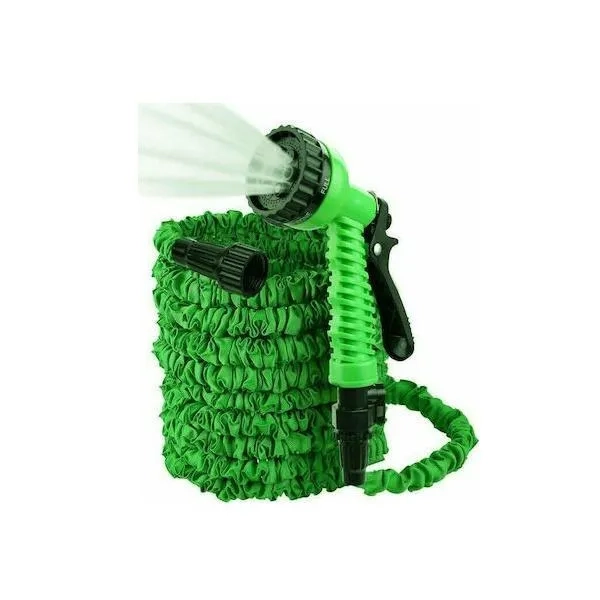 Έξυπνο Λάστιχο Επεκτεινόμενο Σετ Magic Hose 22.5m Πράσινο