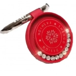 OEM Ring Holder With Faux Diamonds Red