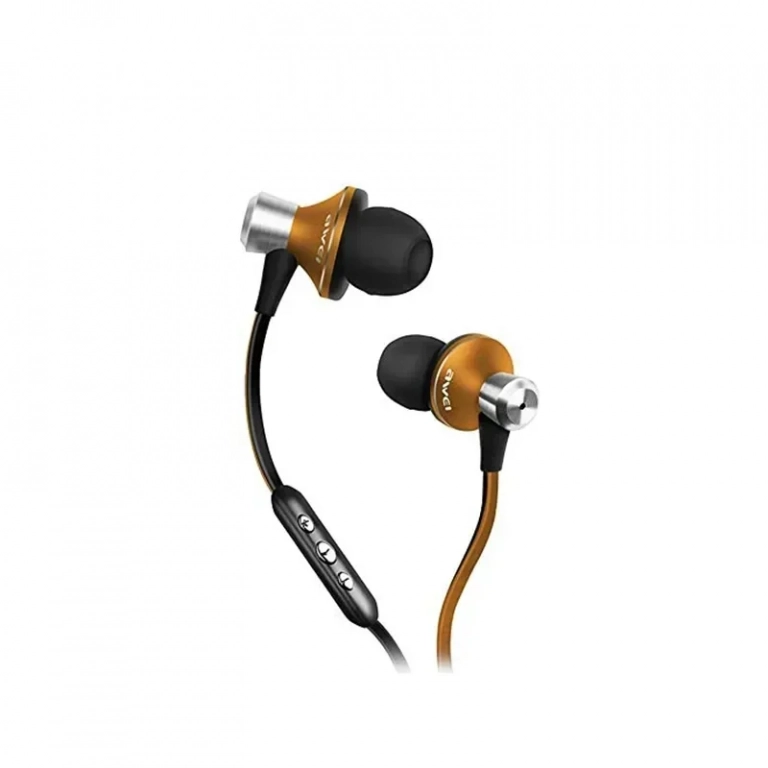 Awei ES-850hi In-ear Handsfree με Βύσμα 3.5mm Χρυσό