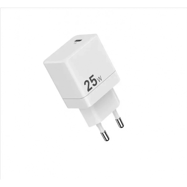 Awei Φορτιστής Χωρίς Καλώδιο με Θύρα USB-C 25W Power Delivery Λευκός (PD-13)