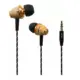 Awei ES-Q5 In-ear Handsfree με Βύσμα 3.5mm Καφέ