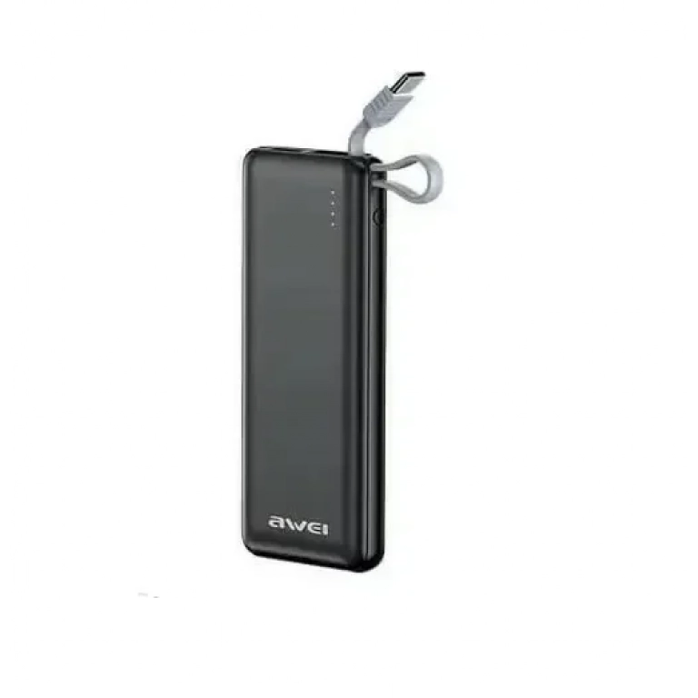 Awei P2K 5000mAh Μαύρο