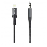 Awei CL-116L USB 2.0 Cable USB-C male - 3.5mm male Μαύρο 1m