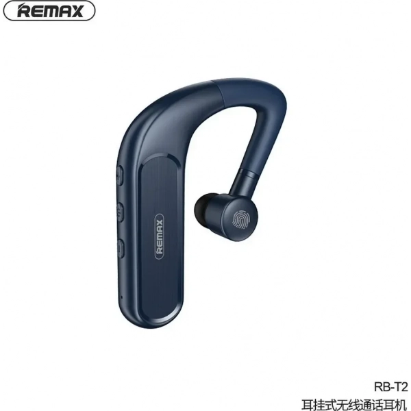 Remax RB-T2 In-ear Bluetooth Handsfree Μπλε
