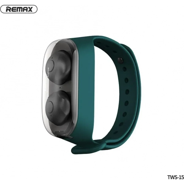 Remax TWS-15 In-ear Bluetooth Handsfree Πράσινο